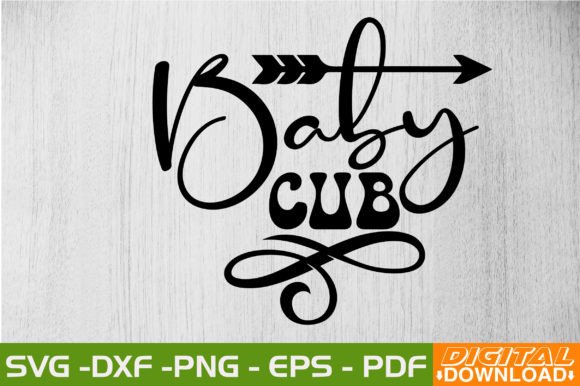 Baby Cub Retro SVG Review