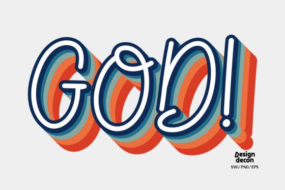 God Word Retro SVG PNG Review