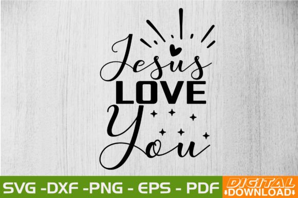 Jesus Love You Retro SVG Review