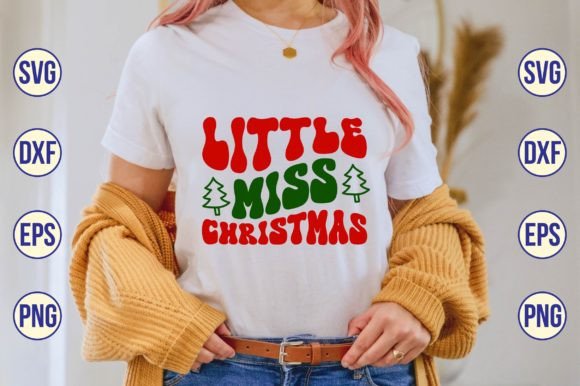 Little Miss Christmas Retro SVG Review