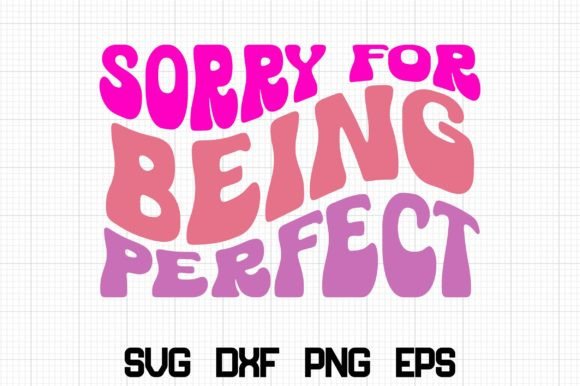 Sorry for Being Perfect Retro SVG Review
