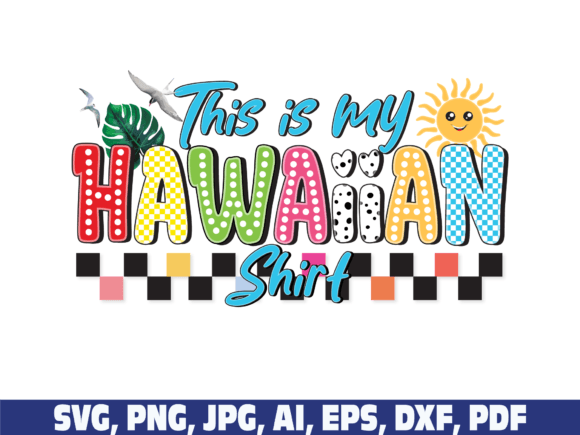 This Is My Hawaiian Shirt Retro SVG PNG Review