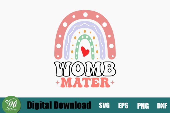 Womb Mater Retro SVG Design Review