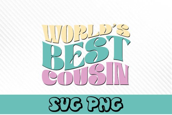 World’s Best Cousin Retro Svg Design